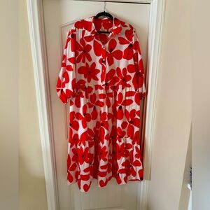 Anthropologie plus size dress